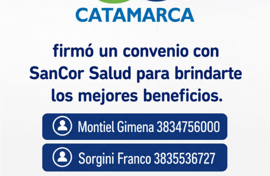 Convenio con Sancor Salud